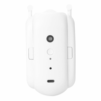2 pièces Tuya Smart Rideau Moteur BT Commande Vocale Commutateur Rideau Électrique Robot APP Contrôle Minuterie Configuration Compatible avec Alexa Google Home pour Roman Rod