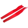 2 pièces universel style de carrosserie jupe latérale séparateurs à bascule diffuseur Winglet ailes Kit de pare-chocs couleur en Fiber de carbone
