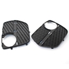 2 pièces voiture avant grille fermée antibrouillard couverture pare-chocs calandre garniture 51117312605，51117312606 gauche et droite,  remplacement pour BMW X6 E71 2012-2014
