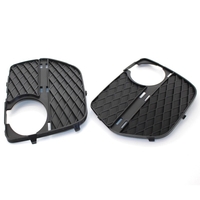 2 pièces voiture avant grille fermée antibrouillard couverture pare-chocs calandre garniture 51117312605，51117312606 gauche et droite,  remplacement pour BMW X6 E71 2012-2014