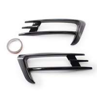 2 pièces voiture becquet avant antibrouillard couvercle pare-chocs calandre garniture antibrouillard oeil couvercle remplacement pour VW Golf MK7 2014-2017