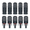 20 paires MC4 mâle / connecteurs solaires de câble de panneau solaire avec l