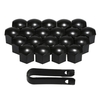 20 pcs Universel 21mm Écrou De Roue Couvre Placage Lug Écrou Capuchons Vis Protecteur