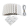 20 pièces 3V SMD perles de lampe avec filtre à lentille optique pour 32-65 LED TV réparation LED lumière bande pièces accessoires