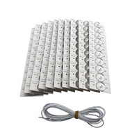 20 pièces 3V SMD perles de lampe avec filtre à lentille optique pour 32-65 LED TV réparation LED lumière bande pièces accessoires