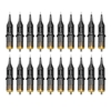 20 pièces Cartouche T-attoo Tubes N-eedles Main Poke Stérilisé N-eedle Accessoires Kit Ensemble T-attoo Fournitures pour Débutants Artiste Portable