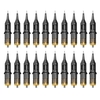 20 pièces Cartouche T-attoo Tubes N-eedles Main Poke Stérilisé N-eedle Accessoires Kit Ensemble T-attoo Fournitures pour Débutants Artiste Portable