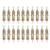 20 pièces Cartouche T-attoo Tubes N-eedles Main Poke Stérilisé N-eedle Accessoires Kit Ensemble T-attoo Fournitures pour Débutants Artiste Portable