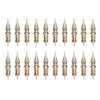 20 pièces Cartouche T-attoo Tubes N-eedles Main Poke Stérilisé N-eedle Accessoires Kit Ensemble T-attoo Fournitures pour Débutants Artiste Portable
