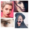 20 pièces corps Piercing bijoux Kit nez Tragus ventre langue lèvre aiguilles Piercing barre anneau en acier inoxydable bijoux outil
