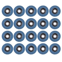 20 pièces disques à lamelles de meuleuse d