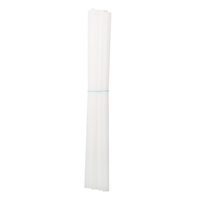 20 pièces tiges de soudage en plastique ABS/PP/PVC/PE tiges de soudage pour pare-chocs de voiture pistolet de soudage en plastique/pistolet à air chaud