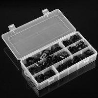 200 pcs Nylon Fil Câble Pince Voiture Audio Fixation En Plastique Fil Clips Tuyau Mont P Type Pinces Câble Cordon Clip Voiture Accessoires