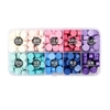 200 pièces perles de cire à cacheter perles de cire colorées avec boîte de rangement pour cachet de cire cartes de timbre enveloppes lettre invitations de mariage emballage scellage décoration projets d