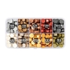 200 pièces perles de cire à cacheter perles de cire colorées avec boîte de rangement pour cachet de cire cartes de timbre enveloppes lettre invitations de mariage emballage scellage décoration projets d