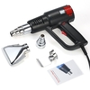 2000W industriel rapide chauffage pistolet à air chaud LCD numérique à température contrôlée haute qualité Handheld Heat Blower électrique réglable température pistolet à chaleur outil