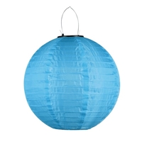 200mm / 8 pouces solaire actionné LED lanterne extérieure suspendue lumière lanterne décorative IP65 résistance à l