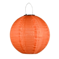 200mm / 8 pouces solaire actionné LED lanterne extérieure suspendue lumière lanterne décorative IP65 résistance à l