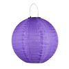 200mm / 8 pouces solaire actionné LED lanterne extérieure suspendue lumière lanterne décorative IP65 résistance à l