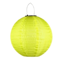 200mm / 8 pouces solaire actionné LED lanterne extérieure suspendue lumière lanterne décorative IP65 résistance à l