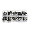 200PCS TO-92 NPN P-NP P-ower Transistor 10 Types Valeurs Kit Set BC337/ BC327/ 2N222/ 2N2907/ 2N3904/ 2N3906/ S8050/ S8550/ A1015/ C1815 avec Boîte de Rangement Assortie Portable