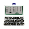 200PCS TO-92 NPN P-NP P-ower Transistor 10 Types Valeurs Kit Set BC337/ BC327/ 2N222/ 2N2907/ 2N3904/ 2N3906/ S8050/ S8550/ A1015/ C1815 avec Boîte de Rangement Assortie Portable