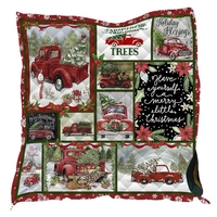 2020 Noël Textile Quilt 3D Digital Imprimé Climatiseur Coton Summer Cool Quilt