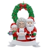 2022 arbre de noël pendentif bricolage souhaits manuscrits bonhomme de neige a survécu à la famille résine suspendue ornement nouvel an décor à la maison