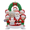 2022 arbre de noël pendentif bricolage souhaits manuscrits bonhomme de neige a survécu à la famille résine suspendue ornement nouvel an décor à la maison