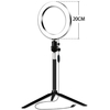 20cm / 8inch mini LED anneau vidéo lampe de lumière dimmable 3 modes d