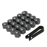 20Pcs 17mm voiture roue Ecrou Couvercle boulon capuchon Removal Tool pour VW AUDI