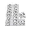 20PCS 3V SMD Lampe Perles avec Lentille Optique Fliter Concave Lentille Filtre Bandes pour 32-65 LED TV Réparation Led Light Strip Pièces Accessoires
