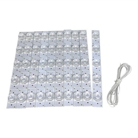 20PCS 3V SMD Lampe Perles avec Lentille Optique Fliter Concave Lentille Filtre Bandes pour 32-65 LED TV Réparation Led Light Strip Pièces Accessoires