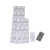 20PCS 3V SMD Lampe Perles avec Lentille Optique Fliter Concave Lentille Filtre Bandes pour 32-65 LED TV Réparation Led Light Strip Pièces Accessoires