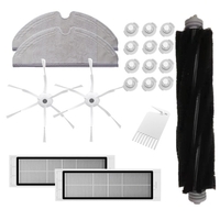 20pcs brosse principale brosses latérales filtre HEPA remplacement outil de nettoyage pour Roborock aspirateur