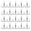 20pcs Crochets Treble Fortes 2 / 4 / 6 / 8 / 10 Fishhook