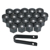 20pcs écrou de roue universel de 19 mm couvre lécrou de protection de vis