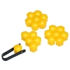 20pcs écrou de roue universel de 19 mm couvre lécrou de protection de vis