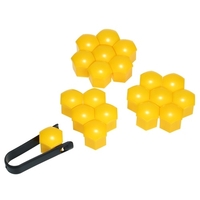 20pcs écrou de roue universel de 19 mm couvre lécrou de protection de vis