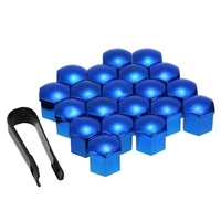 20pcs écrous de roue universels de 17 mm recouvre le protecteur de vis de cache-écrous