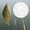 20pcs Pêche Crochets Crank hameçon à ardillon hameçons hameçons haut en acier au carbone Barbed Hameçon Carp Barbel Tench grossier Fishing Tackle
