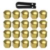 20pcs Universal Wheel Nut Covers Lug Nut Caps Vis Protecteur de vis