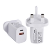 20W 3A PD Quick C-harger 3.0 Adaptateur F-ast C-hargring avec 1 * port de charge USB / 1 * interface de type C-harging Travel C-hargers Portable pour les voyages en plein air