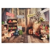 2.1 * 1.5 m / 7 * 5ft Photographie Fond Portrait Photographie Décors avec plancher en bois Photo Studio Props pour Portrait Photos Décoration de fête
