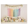 2.1 * 1.5 m/7 * 5ft Photographie Fond Portrait Photographie Décors avec Fleurs Motif Photo Studio Props pour Portrait Produit Photos Fête Décoration