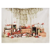 2.1 * 1.5 m/7 * 5ft Photographie Fond Portrait Photographie Décors Photo Studio Props pour Bébé Enfants Portrait Photos Fête Décoration