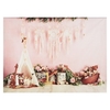 2.1 * 1.5 m/7 * 5ft Photographie Fond Portrait Photographie Décors Rose Style Photo Studio Props pour Bébé Fille Portrait Photos Fête Décoration