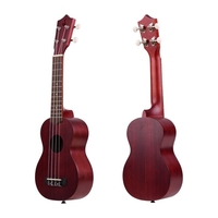 21 Pouces Acoustique Soprano Ukulele Ukelele Uke Merbau Contreplaqué Corps En Bois D