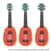 21" Ukelele 4 cordes colorées belle pastèque tilleul Instrument Musical à cordes Noël cadeau cadeau