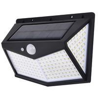212L-ED lampe murale solaire capteur de mouvement IP65 étanche 3 modes lampadaire extérieur de porche de jardin
